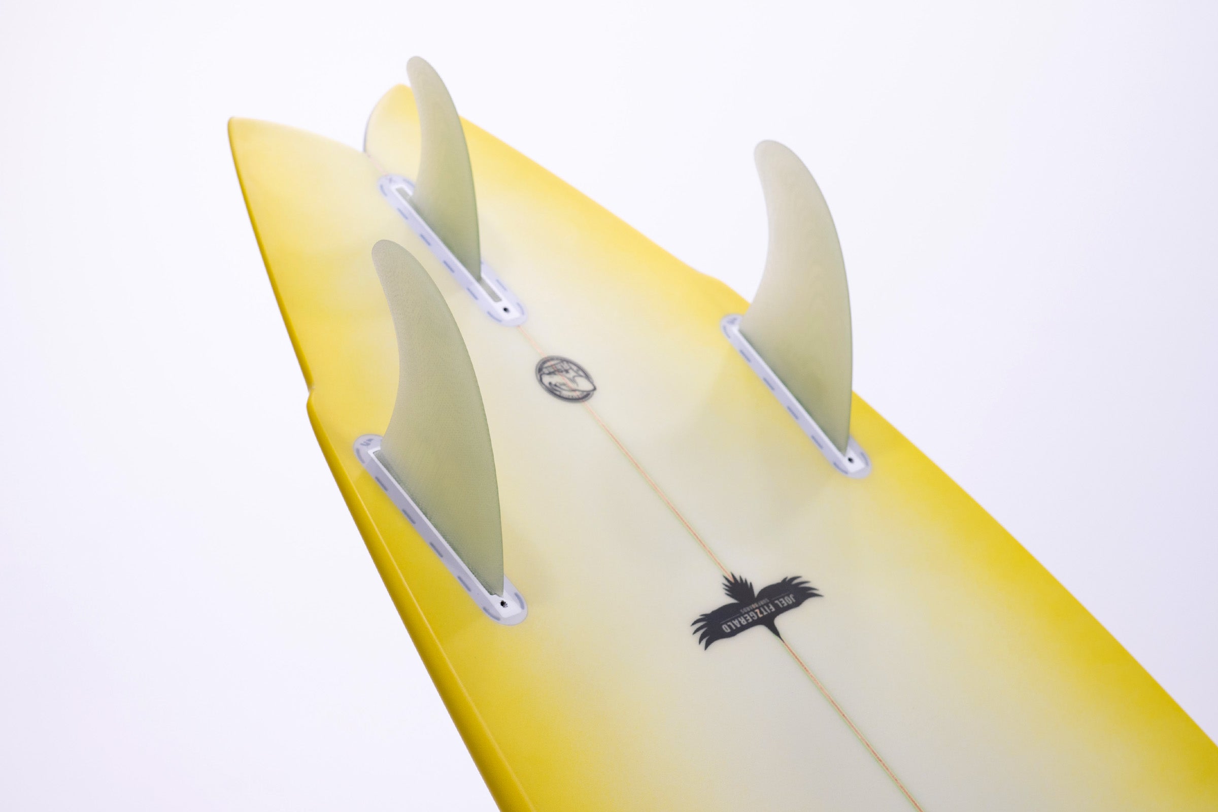 Temples Twin Fin Surfboard – Joel Fitzgerald Surfboards – JOEL